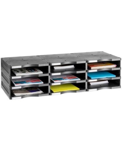 Classificatore modulare Archivo 2000 Nero polistirene