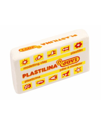 Plastilina Jovi Bianco 50 g (30 Pezzi)
