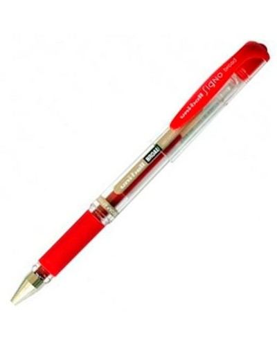 Penna a inchiostro liquido Uni-Ball Signo Broad UM-153 W Rosso 0,6 mm (12 Pezzi)