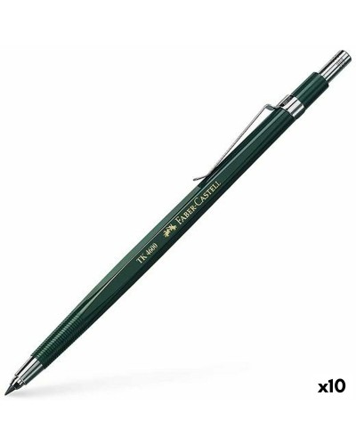 Portaminas Faber-Castell Tk 4600 Verde 0,7 mm (10 Unidades)