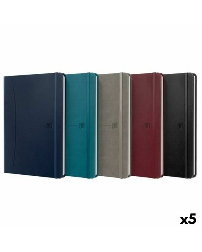 Anteckningsbok Oxford Linjer 80 Blad A5 (5 antal)