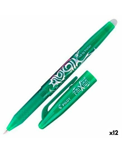 Penna Pilot Frixion Ball Inchiostro cancellabile Verde 0,5 mm 0,7 mm (12 Unità)
