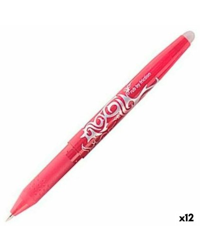 Penna Pilot Frixion Ball Inchiostro cancellabile Rosso 0,4 mm 12 Unità