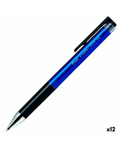 Penna gel Pilot Synergy Azzurro (12 Unità)