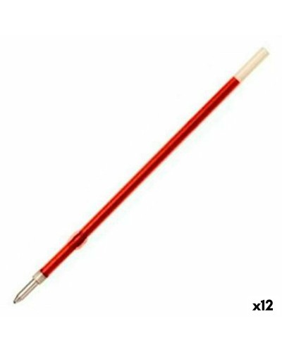 Kuulakärkikynän täyttö Pilot BP-GP 0,4 mm Punainen (12 osaa)