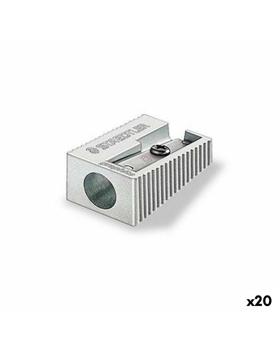 Taille-crayon Staedtler Argenté Métal (20 Unités)