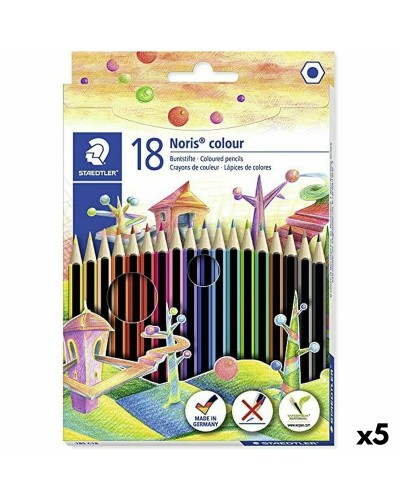 Colouring pencils Staedtler Noris Colour Wopex Set Multicolour (5 Units)