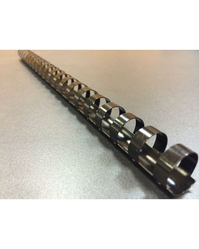 Kierteet sidontaan Fellowes 5330702 Musta 8 mm A4 PVC Muovinen (25 osaa)