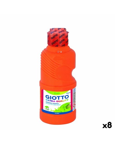 Tempera Giotto Fluo Oranssi 250 ml (8 osaa)