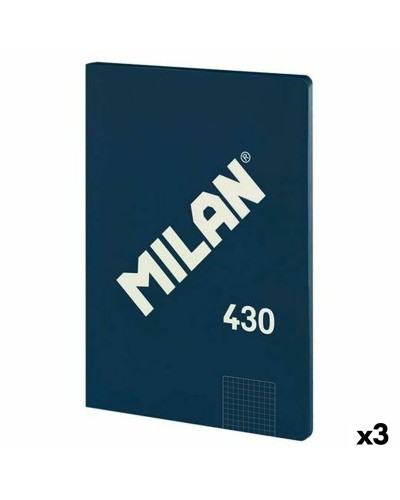 Muistikirja Milan SERIE 1918 Sininen A4 48 Levyt (3 osaa)