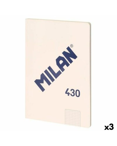 Carnet Milan SERIE 1918 Beige A4 48 Volets (3 Unités)