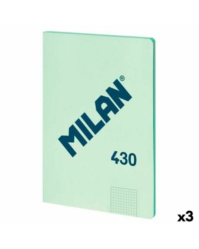 Notitieboekje Milan SERIE 1918 Groen A4 48 Lakens (3 Stuks)