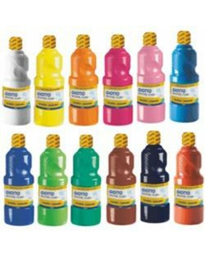 Gouache Giotto Noir 1 L (6 Unités)