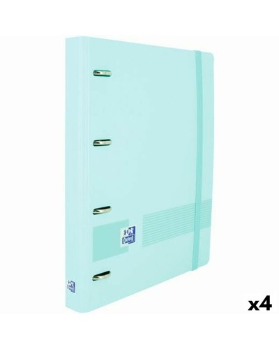 Ringbuch Oxford EuropeanBinder Pastellblau A4+ (4 Stück)
