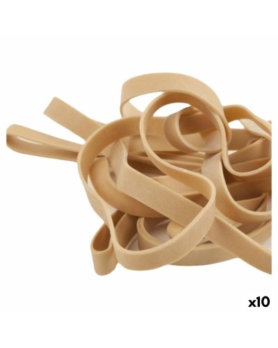 Elastic bands Apli Brown 200 x 10 mm (10 Units)