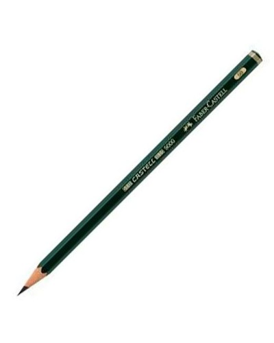 Pencil Faber-Castell 119005 Hexagonal 5B Green Ecological (12 Units)