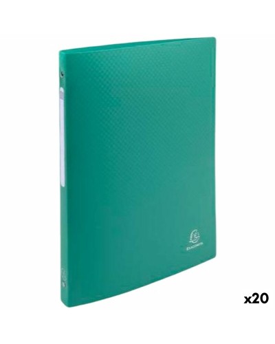 Raccoglitore ad anelli Exacompta Verde scuro A4 (20 Unità)