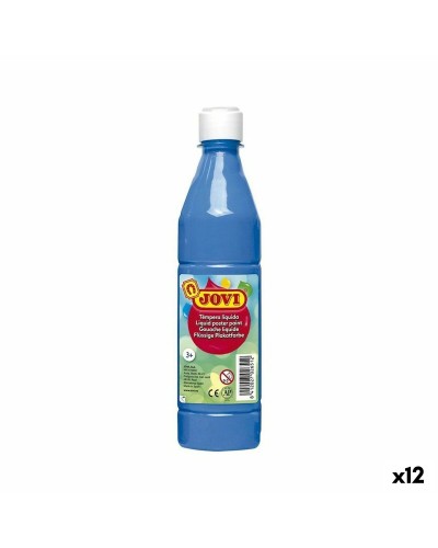 Témpera Jovi Cian 500 ml (12 Unidades)