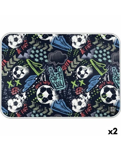 Schutzmatte Bits&Bobs MATCH Bunt PVC 47 x 33 cm Desktop (2 Stück)