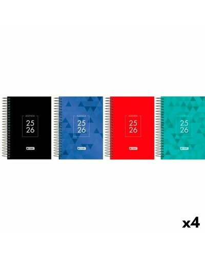 Agenda ENRI IDENTITY 1/4 15 x 21 cm 2025-2026 (4 Stuks)