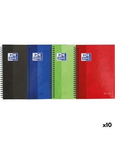 Agenda Oxford SCHOOL 1/4 15 x 21 cm 2025-2026 (10 Unità)
