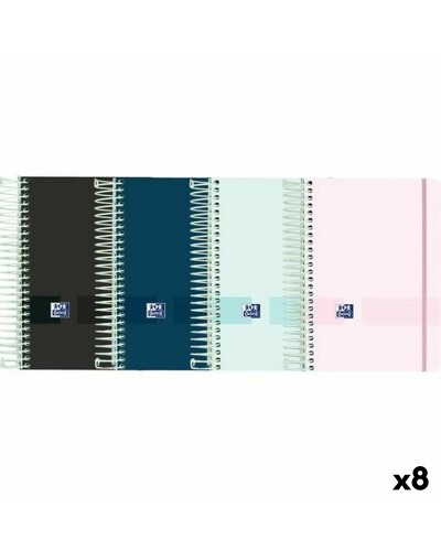 Dagbok Oxford LIVE&GO 1/8 12 x 18 cm 2025-2026 (8 antal)