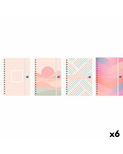 Dagbok Oxford OXF&ME 1/4 15 x 21 cm 2025-2026 (6 antal)