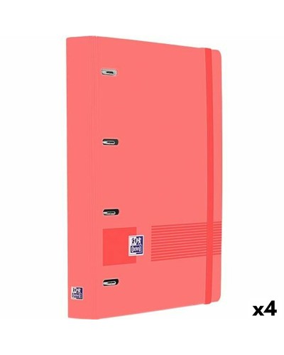 Carpeta de anillas Oxford LIVE&GO Sandía A4+ (4 Unidades)
