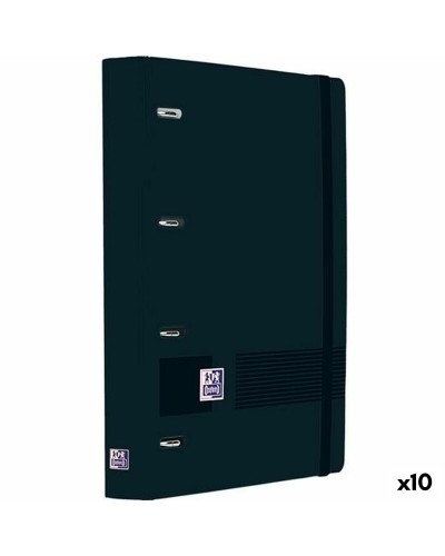 Raccoglitore ad anelli Oxford LIVE&GO Nero A4+ (10 Unità)