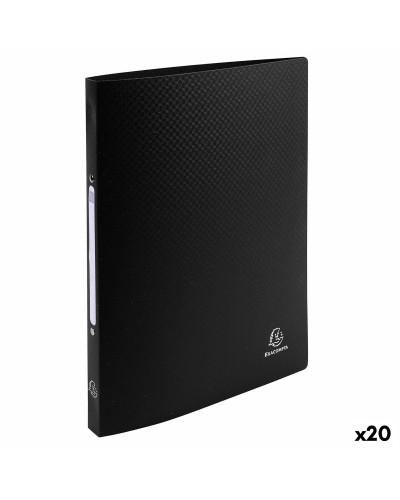 Ringpärm Exacompta Svart A4 (20 antal)