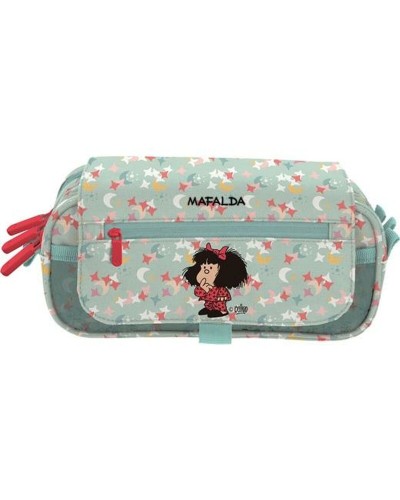 Kolmilokeroinen laukku Mafalda Monivärinen 23 x 10 x 10 cm