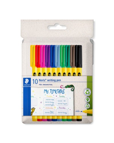 Pennarelli Staedtler Giallo Multicolore (10 Unità)