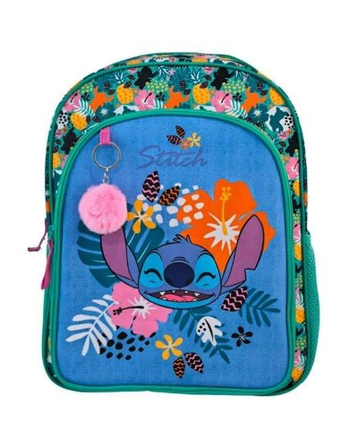 School Bag Stitch Tropical Multicolour 40 x 30 x 20 cm