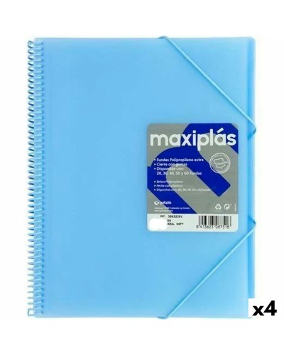 Ordnungsmappe Grafoplas Blau A4 (4 Stück)