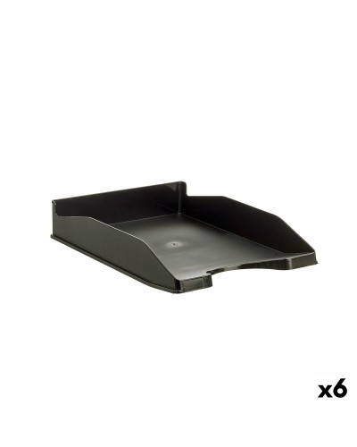 Archieflade Archivo 2000 Zwart A4 Plastic (6 Stuks)