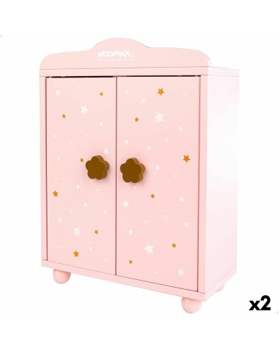 Armario Woomax Muñecas Rosa