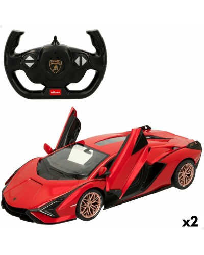 Politiewagen op Afstandsbediening Lamborghini Sian 1:14 (2 Stuks)