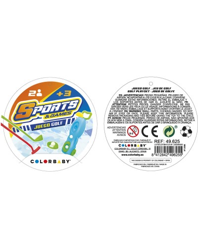 Aiming game Colorbaby 15 x 51 x 13 cm (6 Units)