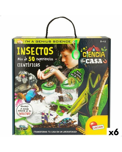 Juego de Ciencia Lisciani Giochi Insectos ES (6 Unidades)