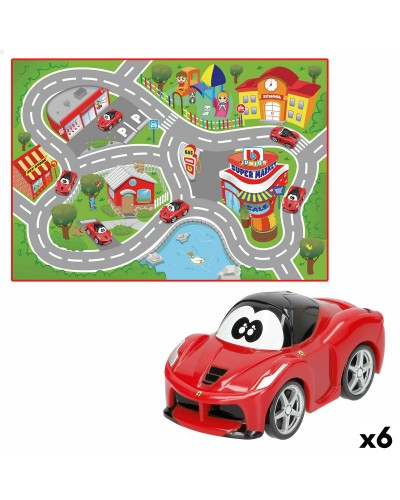 Playset Ferrari 100 x 0,1 x 70 cm 6 osaa