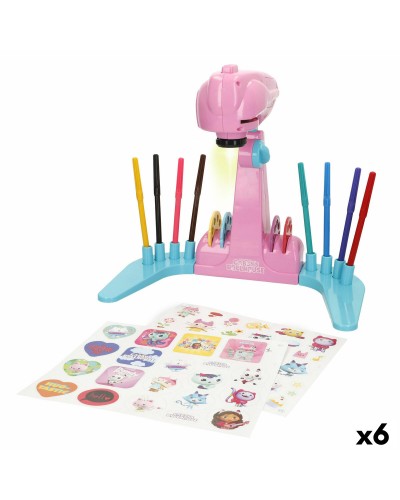 Piirustussetti Gabby's Dollhouse (6 osaa)