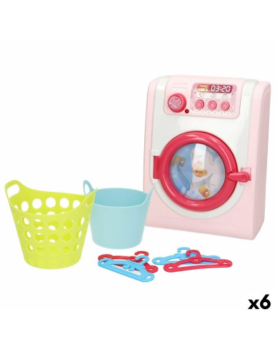 Toy washing machine 14 x 19 x 9 cm (6 Units)