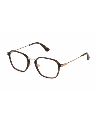 Police VPL133 : Lunettes de Vue Unisexe, Monture Argent 52mm

