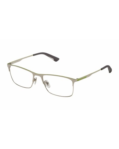 Police VPL698 Montatura Occhiali Uomo Grigia 54mm - Design Elegante
