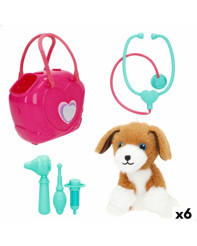 Pehmolelu Colorbaby Pehmo Muovinen 10 x 17 x 9 cm (6 osaa)