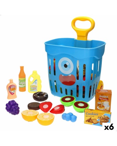 Set de Alimentos de Juguete 22 x 43 x 16 cm 51 Piezas 6 Unidades