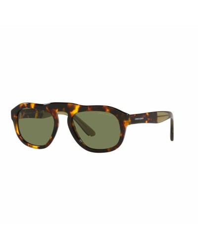 Armani AR8173 Sonnenbrille Herren - Schwarzer Rahmen, Graue Gläser Ø52
