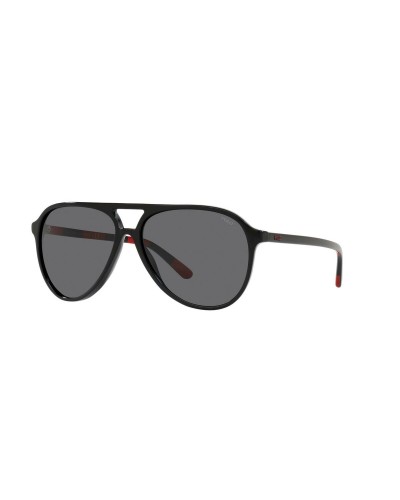Ralph Lauren PH4173 : Lunettes de Soleil Homme Noires, Verres 59mm
