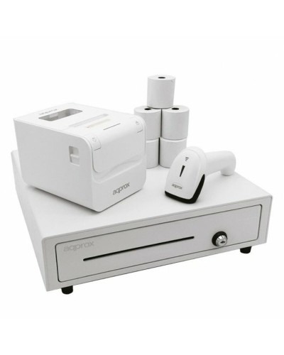 Lecteur de Codes Barres approx! APPPOSPACK4180WH2D Blanc