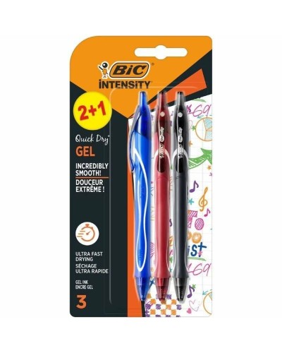 Kuulakärkikynäsetti Bic Gelocity Quick Dry 972035